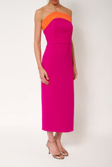 Alvarez dress fucsia