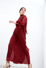 Amaranta Dress - burgundy