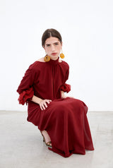 Amaranta Dress - burgundy