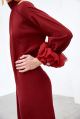 Amaranta Dress - burgundy