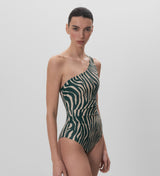 Bañador escote asimétrico