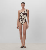 Bañador escote asimétrico