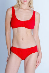 Bikini retro red