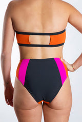 BIKINI TOP BANDEAU ISLA NARANJA