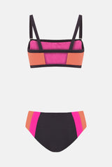 BIKINI TOP BANDEAU ISLA NARANJA