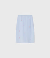 Crepe 716 Flowered Skirt