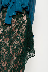 Falda Sara Verde Oscuro