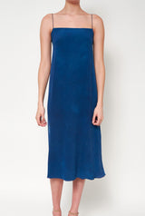 Flor Reversible Midi Blue