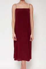 Flor Reversible Midi Burgundy/Fucsia