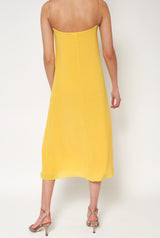 Flor Reversible Midi Yellow