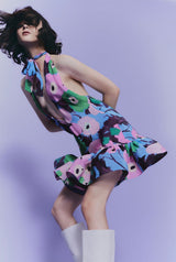 FLORA CARNATION MINI DRESS PRE-ORDER