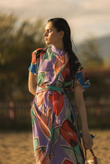 FLOWERS PRINT NOA DRESS