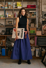 Frida Dress Black/Navy