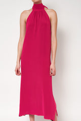 Halter Reversible Extra Long Burgundy/Fucsia