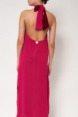 Halter Reversible Extra Long Burgundy/Fucsia