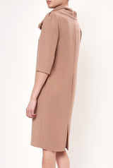Isabel dress brown