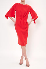 Manuela dress red