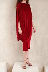 Marlene Dress Guinda - preorder 15 dias