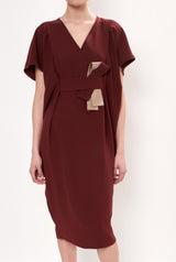 Mencia dress brown