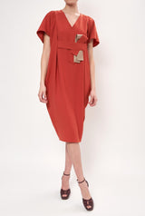 Mencia dress caramel