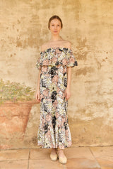 Miranda dress algodon bordados