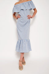 Miranda dress cuadros vichy