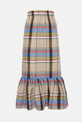Miranda skirt cuadros hilo