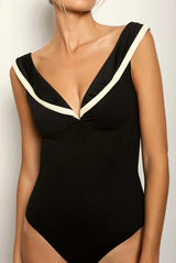 Saint Tropez Maillot Negro