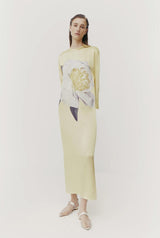 Tote peonia yellow PRE-ORDER