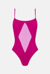 TRAJE DE BAÑO FARO ISLA FUCSIA