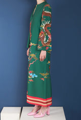 TÚNICA VERDE DRAGONES