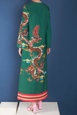 TÚNICA VERDE DRAGONES