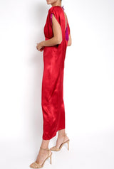 Vestido drapeado espalda abierta PRE-ORDER