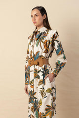 Vestido Marieta largo palmeras