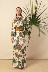 Vestido Marieta largo palmeras