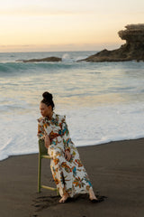 Vestido Marieta largo palmeras